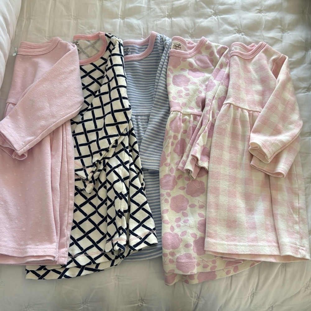 Toddler Girl cotton dress bundle.